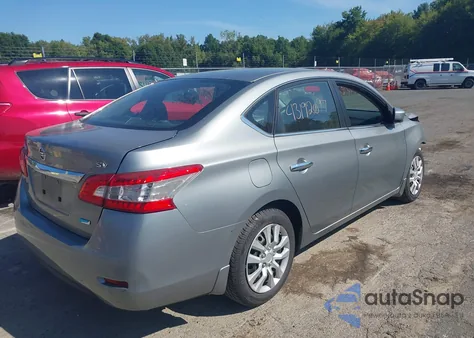 2013 Nissan Sentra Sv из США, поврежденный, VIN 3N1AB7AP4DL779062